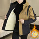 Winter Men's Jacket 2025 New Trendy Loose Versatile Stylish Fleece-Lined Thickened Hooded Casual Jacket Top