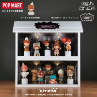 Popmart Bubble Mate's Little's Little делает коробку для хранения Bad Series с дисплеем Ono 2 Blind Box.