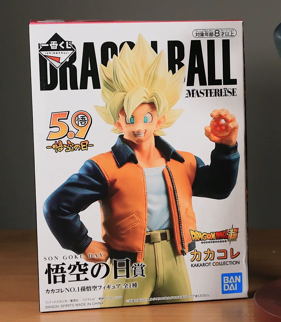 Японская оригинальная Bandai Ichiban Award SP Award Dragon Ball Holiday Sun Wukong повседневная одежда модель подарок