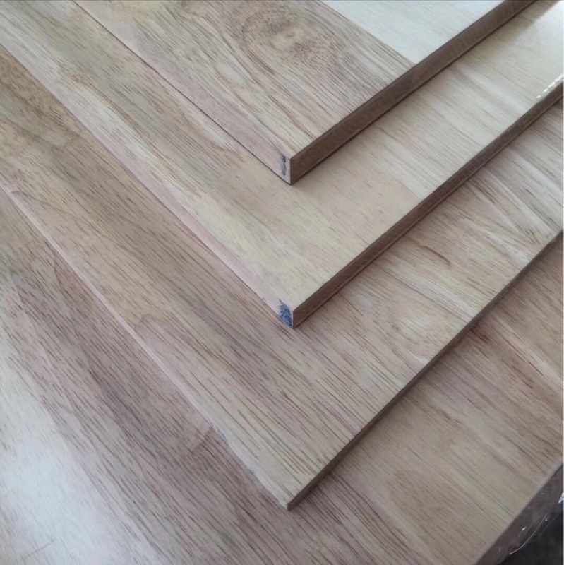 Thailand finger board rubber wood board E0 wardrobe furniture board solid wood imported integrated board