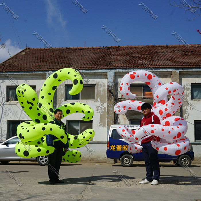 Stage performance costumes inflatable wings inflatable inflatable octopus inflatable tour street stilt performance props