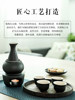 Ceramic Wine Warmer, Yellow Wine Warmer, Japanese Sake Warmer, Household Candle Wine Warmer Set, Chinese Hot Wine Kettle