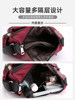 Plaid Crossbody Bag Multi-Layer Shoulder Bag Cloth Bag Backpack Oxford Cloth Women's Bag Canvas Large Capacity Travel Mom Bag