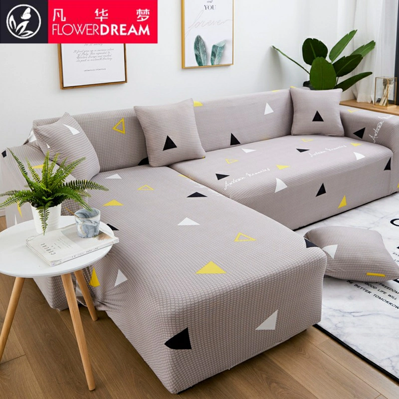 Phổ đàn hồi châu Âu bọc ghế sofa đầy đủ bìa khăn Douyin net người nổi tiếng chung da cát phát hành đầy đủ bìa bảo vệ bìa bọc vải - Bảo vệ bụi