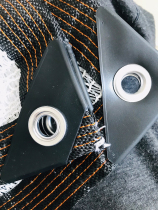 Solar cooling and heat insulation shade net home custom-made outdoor shade net supports sun protection green plant net white balcony