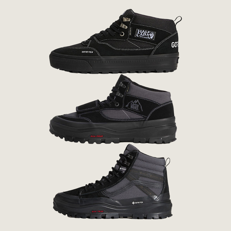 Gore-Tex X Vans Mte Waterproof, Insulated, Non-Slip, Functional, Multi-Functional Outdoor Shoes, Hiking Shoes