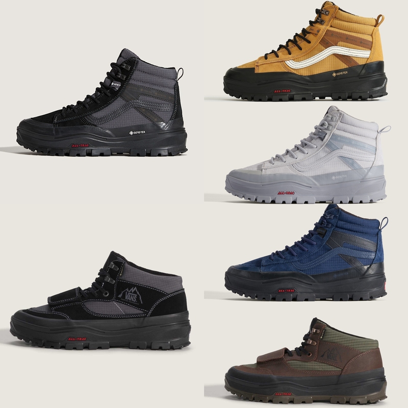 Gore-Tex X Vans Mte Waterproof, Insulated, Non-Slip, Functional, Multi-Functional Outdoor Shoes, Hiking Shoes