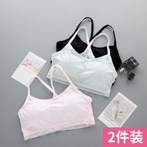 Girls Bra Development Junior High School High School Small Vest Thin Bra 12-18-year-old Girl Student Underwear Female