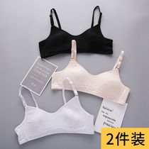 Small vest student underwear Junior High School High School girl thin 12-18 years old cotton development period no steel ring girl bra