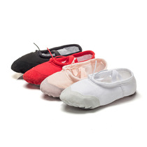 Young Children Dance Shoes Women Soft-bottom Exercises Girls Ballet Shoes Yoga Shoes Children Cat Paw Shoes China National Dance Shoes