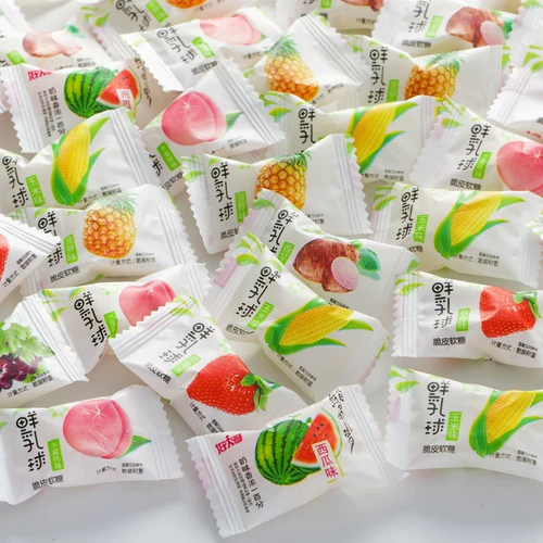 好大哥 Хрустящий свежий молочный мяч фрукты фрукты кориновые 5 котли