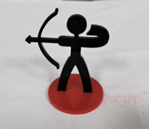 Dicool archery equipment small figure small target face styling archery perimeter pendulum ornament fine gift