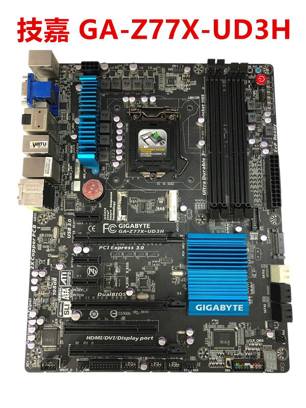 Gigabyte Z77X-Ud3H/D3H/Ud5H/D3H/Hd3/D3/Ds3H Motherboard H77 B75