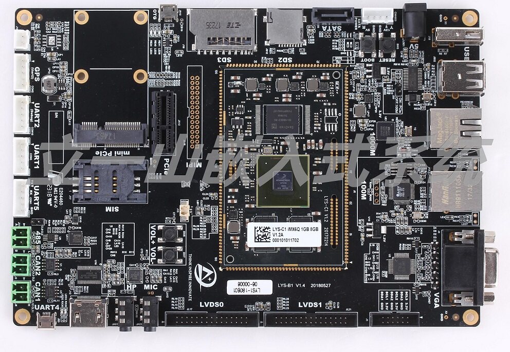 IMX6Q board of the IMX6Q) LYS-IMX6Q) ARM A9) study board) VxWorks 6 9))