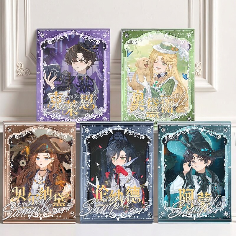 The Lord of the Mysteries Children's Theater: High-Quality Polaroid Photos of Clain, Leonard, Audrey, Amon, Bernadette