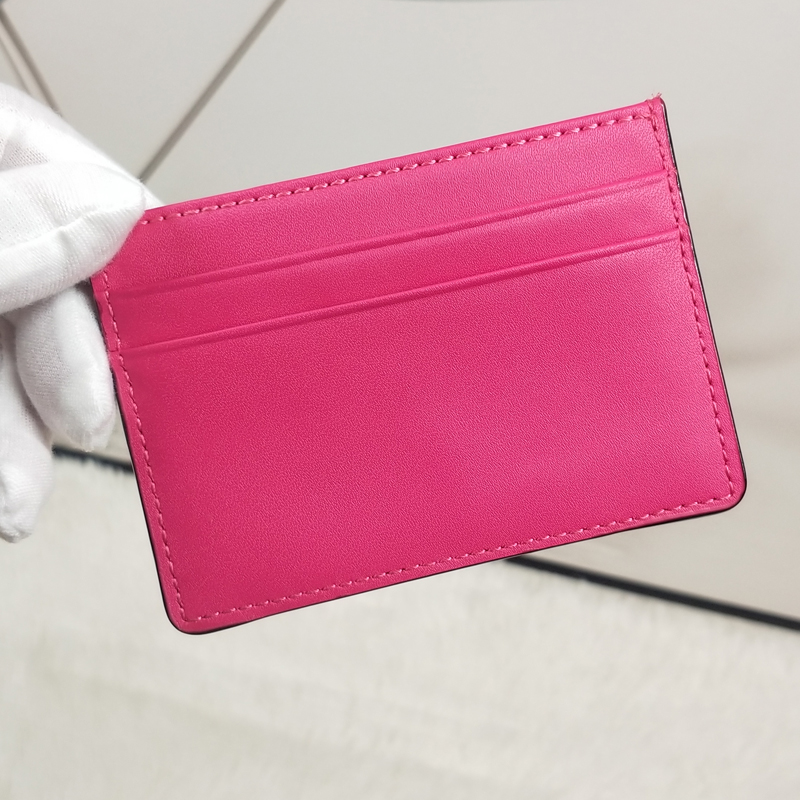 Mới đầu tiên lớp da bò da siêu mỏng túi thẻ phụ nữ túi nhiều thẻ mini đơn giản nhỏ gọn thẻ nữ - Chủ thẻ ví nam cao cấp
