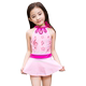 Đồ bơi trẻ em Yuke cho bé gái kiểu váy một mảnh kiểu trẻ nhỏ Đồ bơi dễ thương cho bé gái sinh viên mùa xuân nóng bỏng áo tắm Hàn Quốc - Bộ đồ bơi của Kid đồ bơi dài tay cho bé gái Bộ đồ bơi của Kid