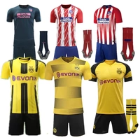 Áo jersey 16-17-18-19 Atletico Jersey phù hợp với bóng đá tay áo ngắn tay áo thứ 11 Royce 	bộ quần áo bóng đá nam giá rẻ