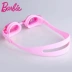 Barbie kính bơi trẻ em HD chống nước thời trang chống sương mù dễ thương thoải mái con dấu chống tia UV điều chỉnh vành đai gương - Goggles