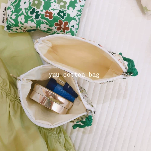 Свежий маленький зеленый кошелек, картхолдер, помада, наушники, сумка для хранения, широкая цветовая палитра