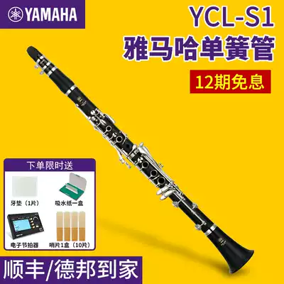Mountain Leaf Clarinet YCL-S1 Children Adult Beginners Test Professional Band Playing Black Tube Instrument
