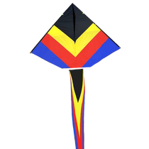 New adult large sky-chasing kite strong wind-resistant triangle kite wide tail easy to fly high-end for beginners
