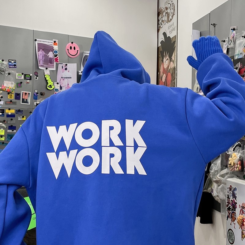 COURSEMYS smart Chen Qiudong new hooded sweater loose casual couple outfit