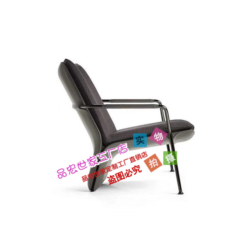 Phòng khách tối giản Bắc Âu phòng ngủ sofa sắt rèn nhỏ đơn hiện đại ghế ngồi có thể ngả thời trang tùy chỉnh đồ nội thất - Đồ nội thất thiết kế sofa góc