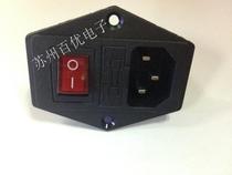 Pinzi three-in-one socket with fuse and switch (safety cable is required)