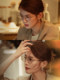 Las gafas del mismo estilo de Brilliant Wind and Sea Chen Haoyu Mai Youge para mujeres miopes se pueden combinar con monturas de ojos de montura pequeña sin maquillaje.