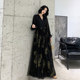 Black evening dress skirt women's new 2022 hot style banquet temperament celebrity host design sense niche high-end summer