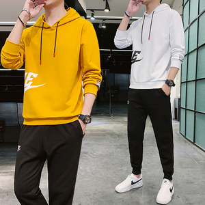 春秋季男士潮流运动休闲套装