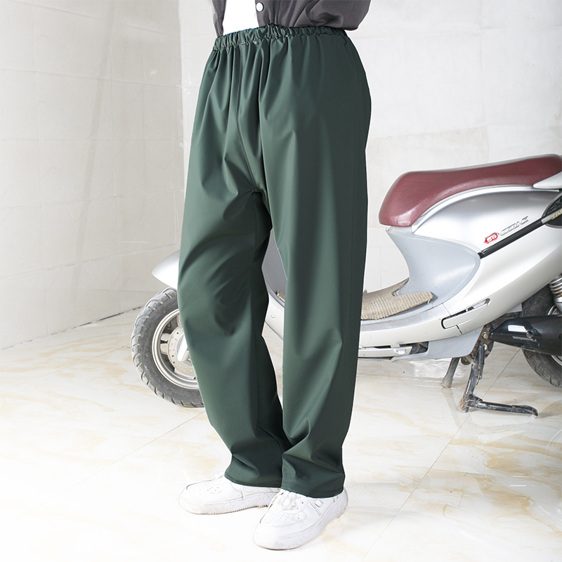 Rain Pants for Men and Women, Separate Pieces, Thickened, Rainproof, Single-Piece Waterproof Rain Pants for Motorcycle Delivery Riders