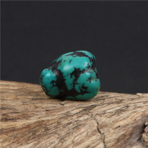 Special price Tibetan spread bag old easter green pine stone old pine stone back cloud Tibet old pine stone back cloud Buddha pearl matching pearl