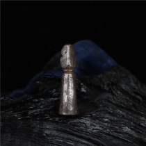 Special price Tibetan transfer bag Old Ming Dynasty Tibetan print cold iron old seal carry-on small pendant