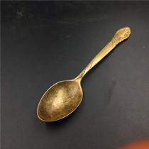 Special price Tibetan spread bag old Tibetan area old manna spoon Tibetan old spoon