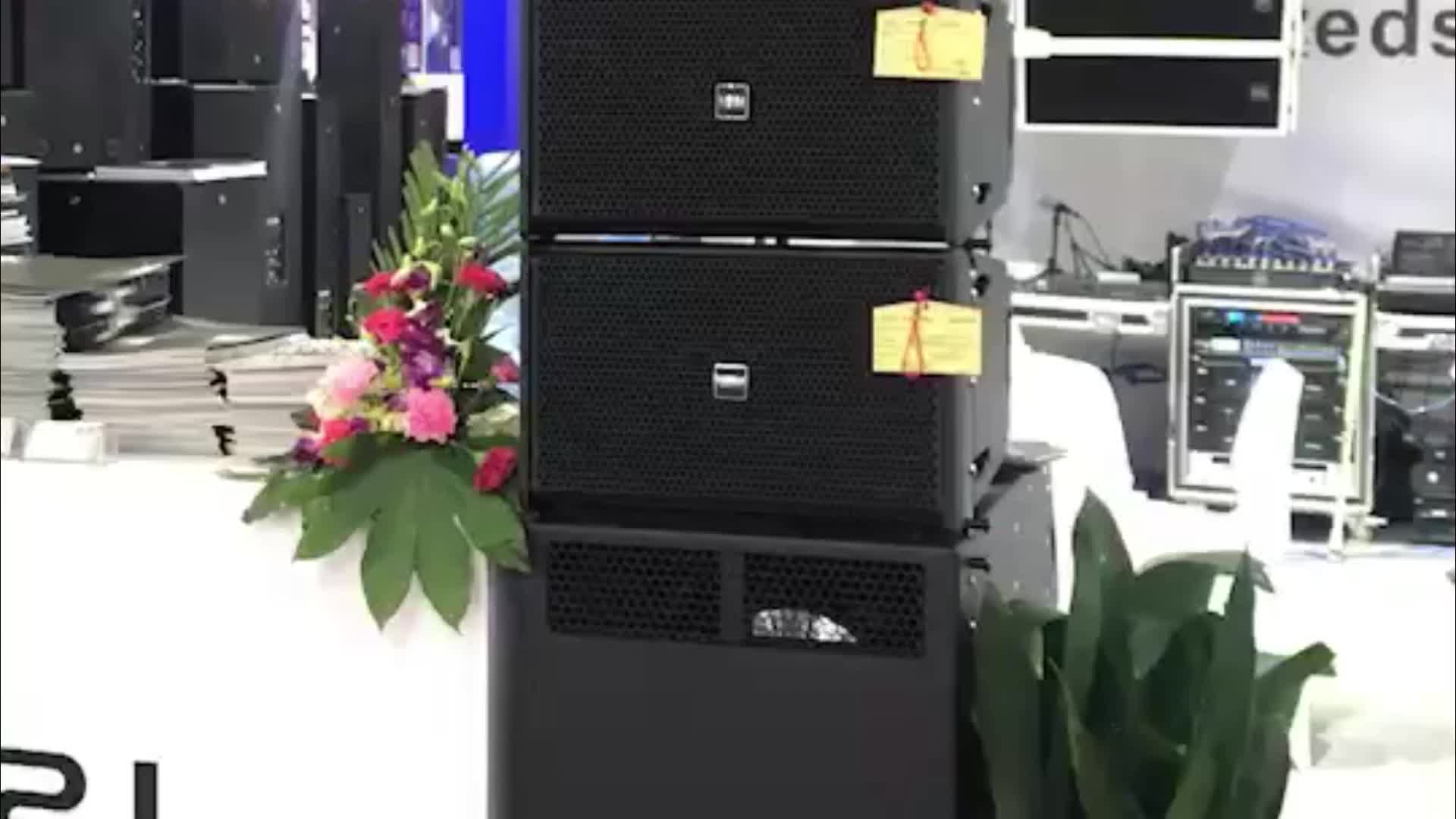 Active Single 18 Inch Portable Self Powered Subwoofer Mini Powered Line Array Church Speaker