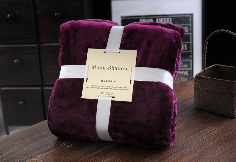 Mùa đông dày flannel san hô fleece chăn chăn sheets sofa chăn đóng dấu bằng văn phòng giản dị chăn