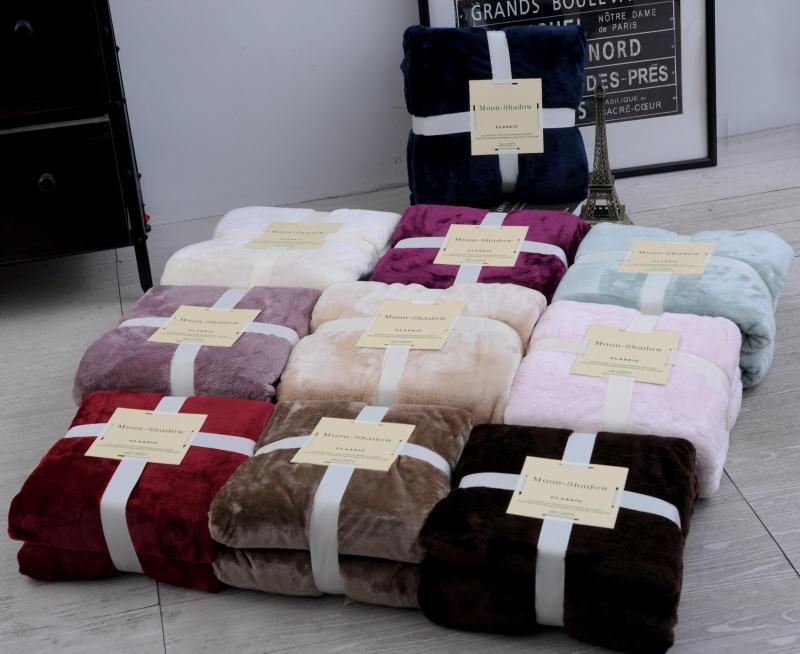 Mùa đông dày flannel san hô fleece chăn chăn sheets sofa chăn đóng dấu bằng văn phòng giản dị chăn