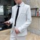 Hàn Quốc phiên bản của kinh doanh giải trí hai mảnh đám cưới nhỏ phù hợp với áo khoác phù hợp với những người đàn ông phù hợp với nhân ăn mặc trang phục chuyên nghiệp