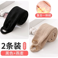 Черная ступенчатая нога+овсянка