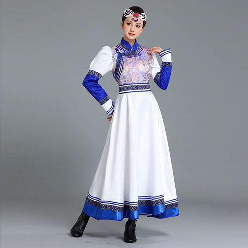 Монгольская одежда дамы танцы танце