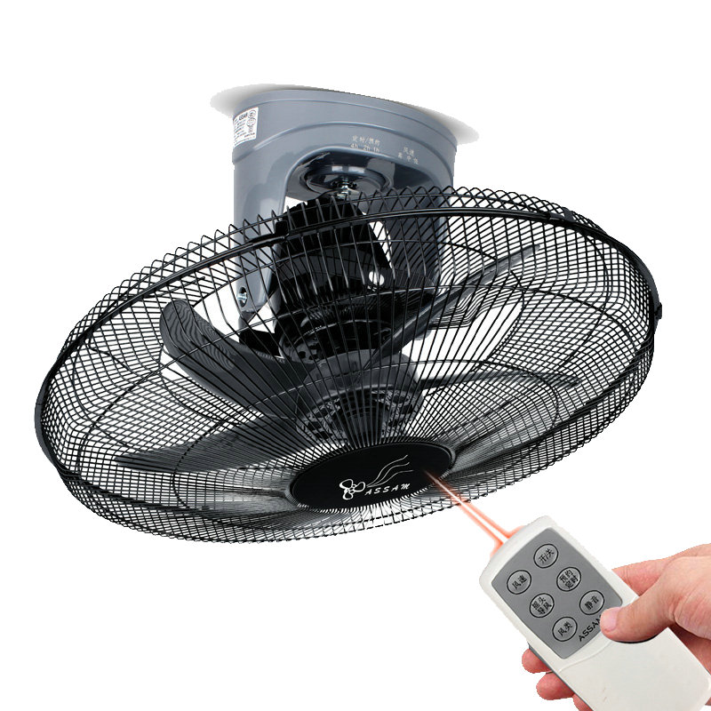 assam20 inch building top fan remote type ceiling fan suction top fan factory school dormitory 360 degrees ecstasy electric fan