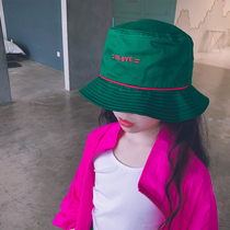 Cold bridesmaids customised male and female childrens boomer fishing cap baby Summer sunscreen sunscreen hat casual 100 hitch