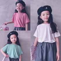 Cold bridesmaids customised male and female children Modale Nets pure Thunder T-shirt Leisure 100 hitch base Blouse Parenting