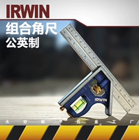 Инструмент IRWIN 45 Сдвижная комбинация 90 градусов Металлическая стальная сталь правая линейная лента DIY Space Monkey Tool