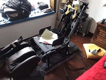 Shenzhen massage chair repair circuit motherboard repair motor replacement disassembly and assembly transfer machine holster renovation
