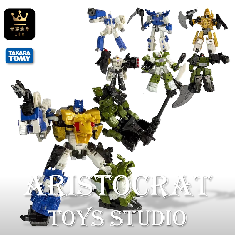 Takara Transformers Toy Monster Fusion Tl89 Core Class Dinosaur King Gift Box Set Japanese Version