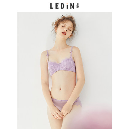 乐町2018夏季新款蕾丝木耳边文胸内衣套装小胸性感聚拢蝴蝶结-tmall.com天猫 乐町2018夏季新款蕾丝木耳边文胸内衣套装小胸性感聚拢蝴蝶结-tmall.com天猫