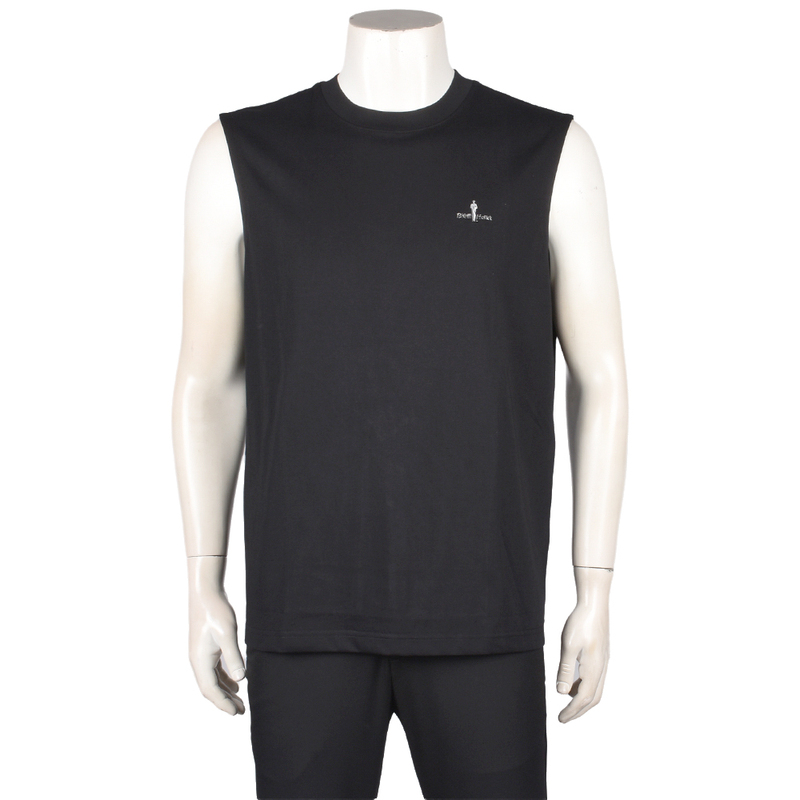 Biyinlefen Men's New Summer Sleeveless Vest T-Shirt Round Neck Quick-Drying Sports Casual Breathable Short-Sleeved Top Biyinlefen Men's New Summer Sleeveless Vest T-Shirt Round Neck Quick-Drying Sports Casual Breathable Short-Sleeved Top